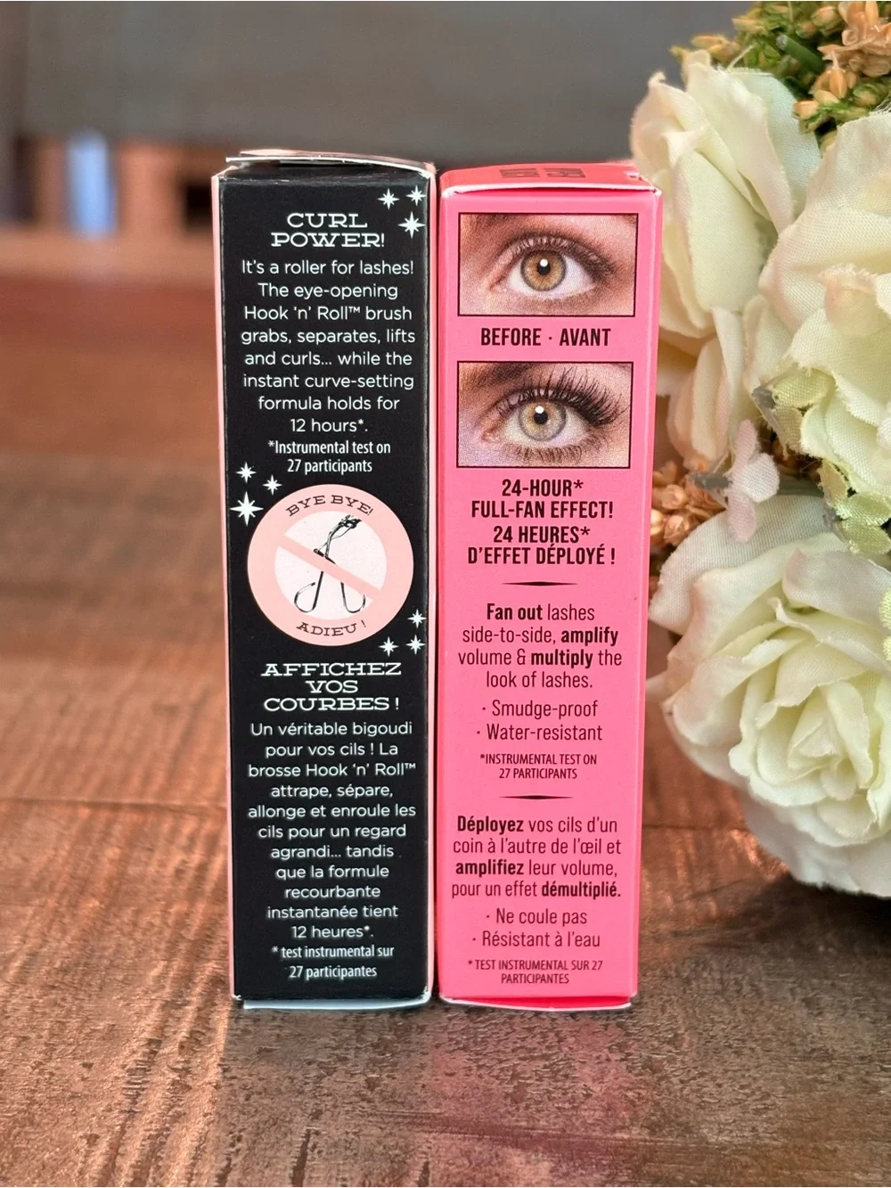 NEW Benefit ROLLER LASH & FAN FEST Mascara Travel DUO + POREFessional LITE Mini!